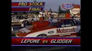 We are headed back to the 1989 Springnationals and the Pro Stock Final between Bob Glidden and Joe Lepone Jr. #tbt #nationaltrailraceway #dragracinghistory #nhrahistory | National Trail Raceway