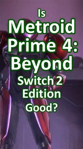 Is Metroid Prime 4 Good? #shorts #nintendo #review #metroidvania #gameplay #switch #switch2