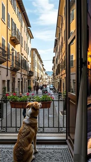 Adorable Pup Observing Street Life | Dog Shorts