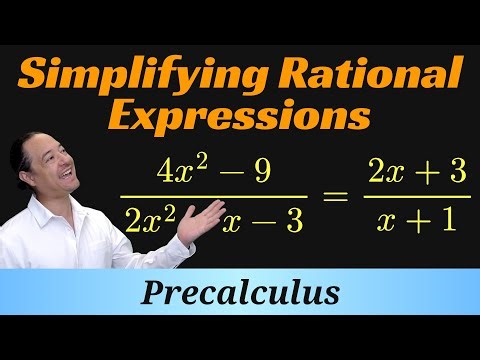 Precalc 1.4.2 - Simplifying Rational Expressions