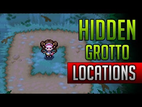 Pokemon Black and White 2 - All Hidden Grotto Locations