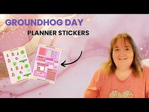 🐿️ Groundhog Day Planner Stickers