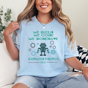 Custom Robotics Club Shirt: Personalized STEM Team Tee - Etsy