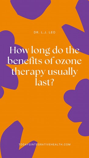 Ever wondered how long ozone benefits last?  It’s about 48 hours for your body to reprogram and activate those anti-inflammatory signals. Stay consistent and let your body do the magic! ✨ #OzoneTherapy #HealthTips #WellnessJourney | Todays Integrative Health | Facebook