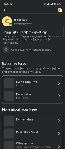 How to check page status on facebook #shorts #viral #facebook