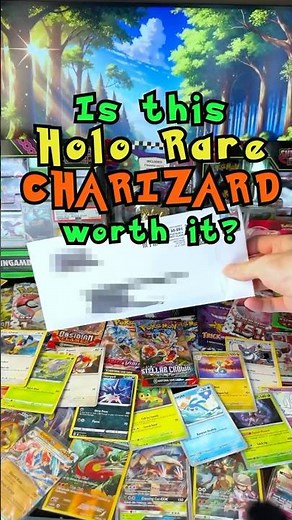 CHARIZARD Holo Rare POKEMON from eBay!? - Was it WORTH IT? - 🔥💵💰