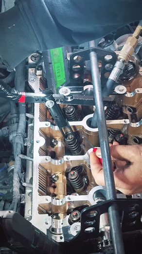 🖐️1 down 15 more to go! As valve stem seals wear they can leak oil into the combustion chamber. Here’s our technician keeping a steady hand whilst replacing them with new ones on an N14 Clubman Cooper S earlier this week! Plan your next MINI mods at Lohen.co.uk | Lohen