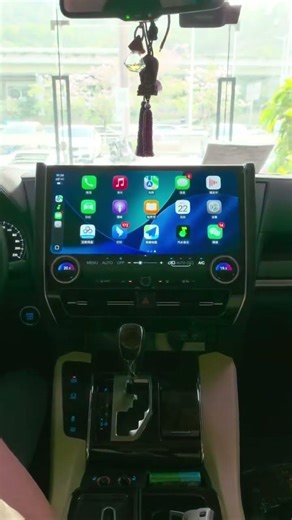 15.6 inch Android car stereo system for Toyota Alphard 30 series car radio gps navigation CarPlay