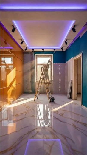 Abandoned Room Restored Into a Luxury Living Room | Pure ASMR No Music