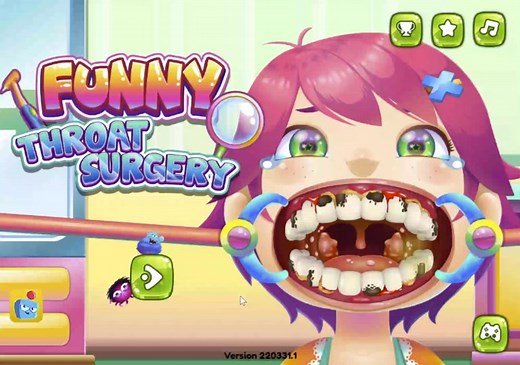Funny Throat Surgery 2 - Play it on UFreeGames.com #UFreeGames #FunnyGames