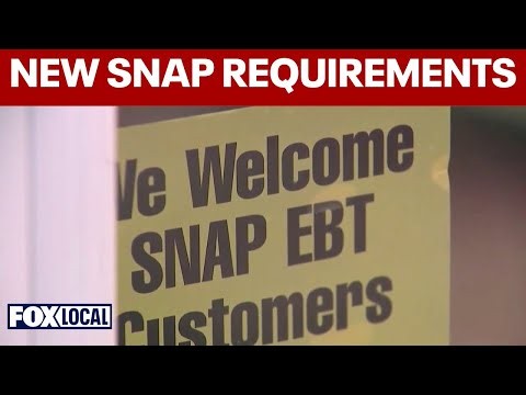 New work requirements begin for SNAP benefits Monday