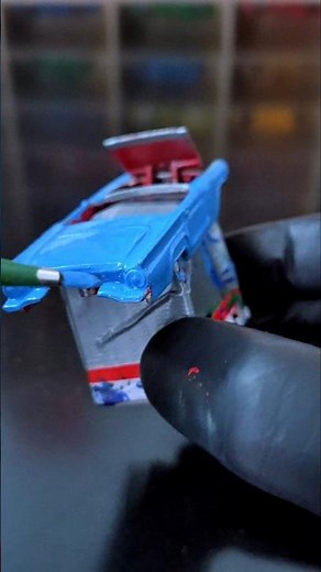 ⠀🛠️Model restoration 🇺🇲 FORD THUNDERBIRD 🇺🇲⠀#CorgiJuniors#CorgiDiecast#VintageCorgi