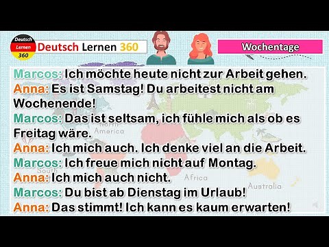 Deutsch lernen mit dialogen A1|| Lektion 57 || learn german for beginners