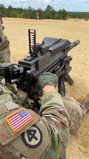 Combat engineers shooting the Mk19 grenade launcher! #military #engineers