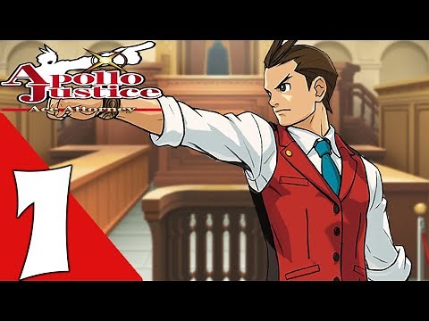 Apollo Justice: Ace Attorney Walkthrough Gameplay Part 1 - Case 1 - No Commentary (DS)