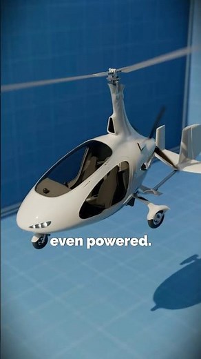How Gyrocopters Work #shorts #aviation