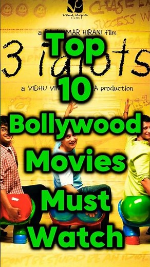 Top 10 Must-Watch Bollywood Movies #bollywood #movie #film