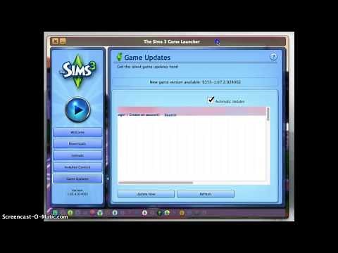 How to update your sims 3 game