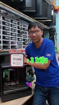 PC 15 triệu build kiểu này thì ai chơi lại 🔥 Ryzen 7 5700X + RTX 3060!