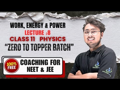 Work, Energy & Power | Lecture : 8 | Spring–Block, Friction, Variable Force | Toughest PYQs Solved