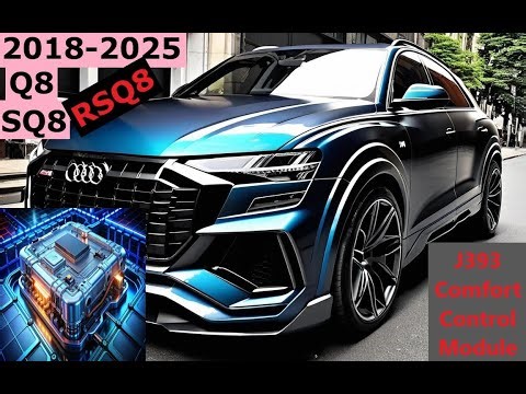 2018-2025 Audi Q8 SQ8 RSQ8 J393 Comfort Control Module Replacement Repair Side Luggage Panel Fuses