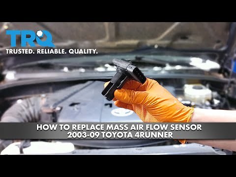 How To Replace Mass Air Flow Sensor 2003-09 Toyota 4Runner