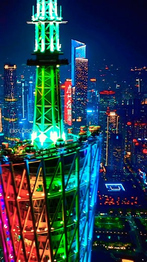 Guangzhou, China 🇨🇳 by Drone 4K #shorts #trending #viral