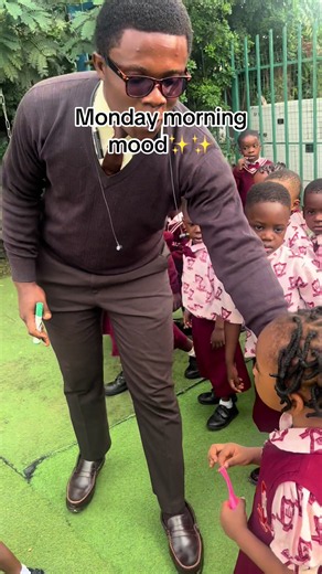African Child's Morning Greetings & School Prep