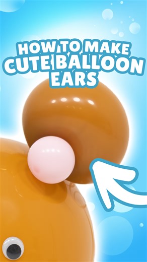 Balloon Bear Ears 🐻 Tope from @ballooninspirations is a bonafide balloon master! Here he is to show you how you can make these cute bear ears with a bit of imagination and some techniques that you might already know! 🙌🐻 | Balloon Market