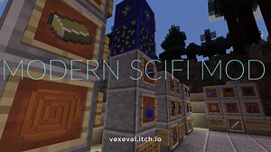 Minecraft Modern Scifi Mod by Vexeval Interactive
