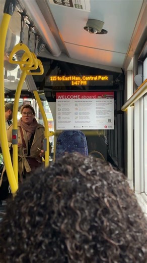 115 iBus Announcement | 115 To East Ham,Central Park