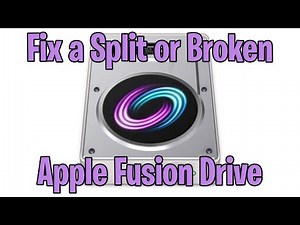 Fix a Split Fusion Drive on Mac OS X - How-to for High Sierra and ALSO for Mojave and later