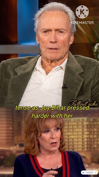 Clint Eastwood Walks Out After Joy Behar Pushes Too Far on The View 😱 #Shorts #Viral