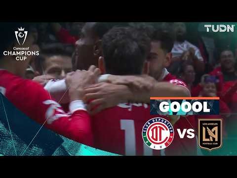 ¡PENAL Y GOL! Helinho no falla | Toluca vs LAFC | Concacaf Champions Cup - Semifinales-Ida 2025-2026
