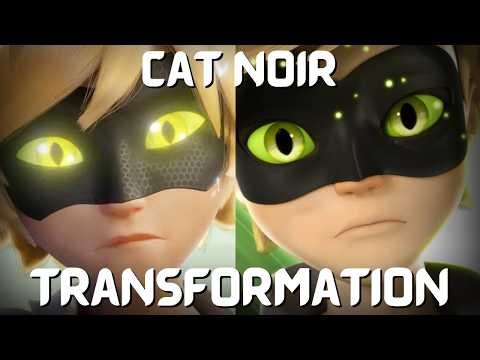 Cat Noir Transformation Heartfixer v's Rocketear | Miraculous Ladybug