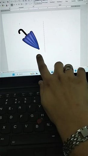Umbrella ☔ Ms word tricks #mstechtricks #shorts #tipsandtricks #youtubeshorts #logo #msword