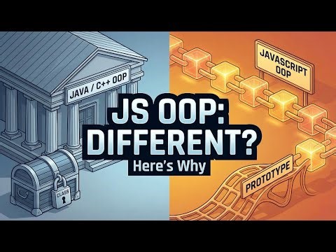 Why JavaScript OOP is Different from Java & C++ | Prototype vs Class Explained #1