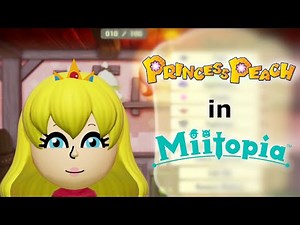 Miitopia Switch Mii Maker - Princess Peach in Miitopia