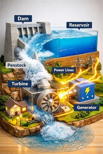 Hydroelectric Water Project Working Model | Kids Planet
