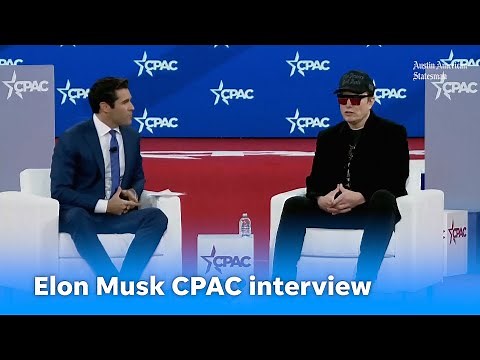 Full Elon Musk interview at CPAC 2025 amid Trump, DOGE impacting federal workers and more