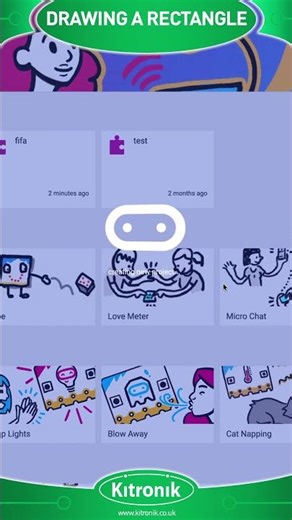 Drawing a Rectangle with your Mai-Z the MouseBot Part 01 of 2 - Code in 60 Seconds #microbit