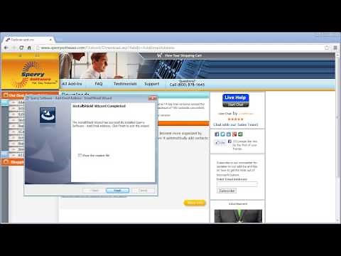 Outlook Add-In Add Email Address