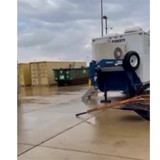 Ohio horsemen help fill a trailer with equipment to aid the victims of the devastating fire at Tioga Downs on Nov. 9. | Ohio Harness Horsemen's Association