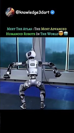 MEET THE ATLAS: THE MOST ADVANCED HUMANOID ROBOT IN THE WORLD 🤯