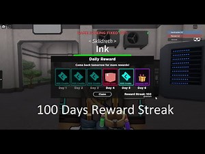 100 days reward streak in Kaiju Paradise