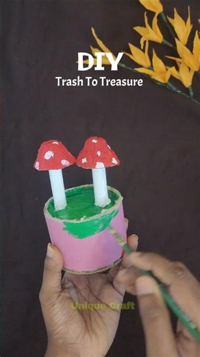 Best Out Of Waste Craft #shorts #bestoutofwaste #wastematerialcraft #cardboardcraft #eggtray