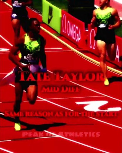 Gout Gout VS Tate Taylor #trackandfield #athletics