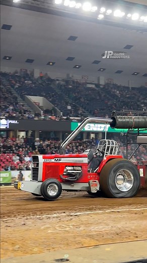 5.9M views · 51K reactions | "Warpath" Massey Ferguson Pro Stock pulling inside Freedom Hall in Louisville, KY! Save the dates for the 2026 National Farm Machinery Show on February 11-14, 2026! - Farm Credit Mid-America | JP Pulling Productions | Facebook