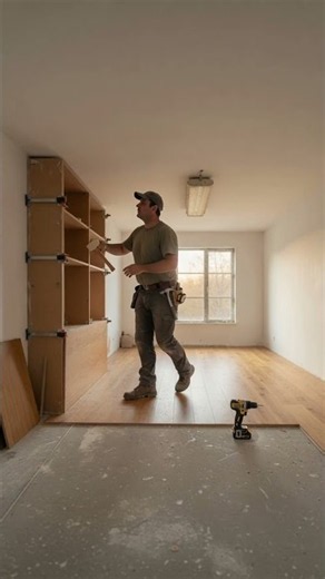 Minimal Living Room Transformation — Full Custom Joinery Renovation
