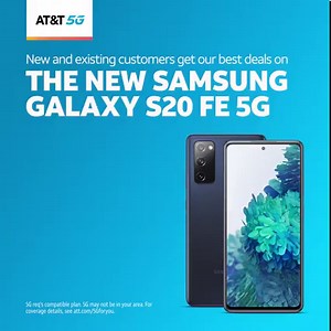 526K views · 2.1K reactions | A new phone on a fast, reliable, secure network? New + existing customers get the best deal on a Galaxy S20 FE 5G on AT&T 5G. | AT&T | Facebook